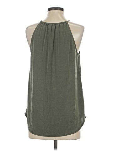 Green Envelope Sleeveless Blouse (view 2)