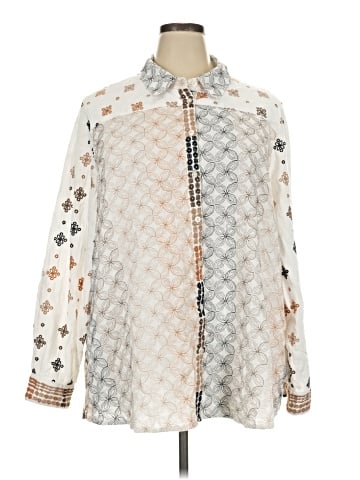 Soft Surroundings Long Sleeve Blouse (view 1)