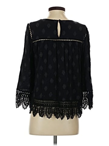 Pale Sky 3/4 Sleeve Blouse (view 2)