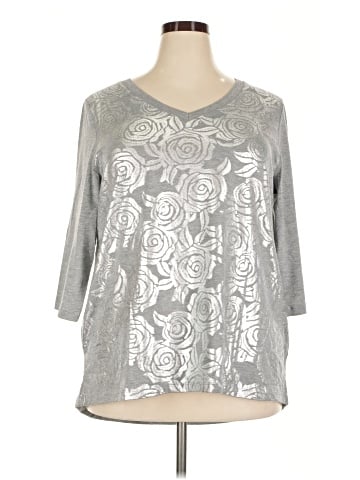 Assorted Brands 3/4 Sleeve T-Shirt (view 1)
