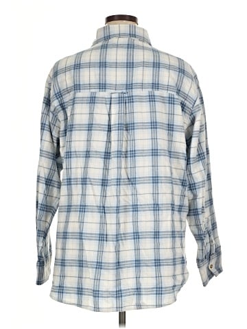 American Eagle Outfitters Long Sleeve Button-Down Shirt (view 2)