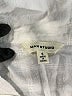 Max Studio White 3/4 Sleeve Button-Down Shirt Size S - photo 7