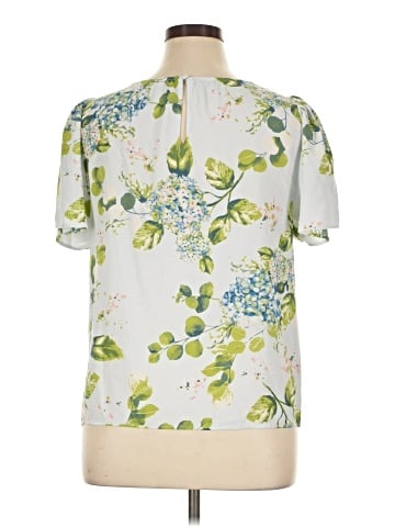LC Lauren Conrad Short Sleeve Blouse (view 2)