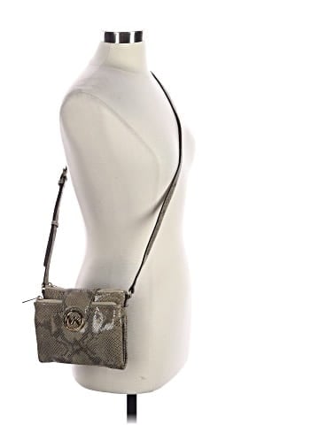 MICHAEL Michael Kors Leather Crossbody Bag (view 2)