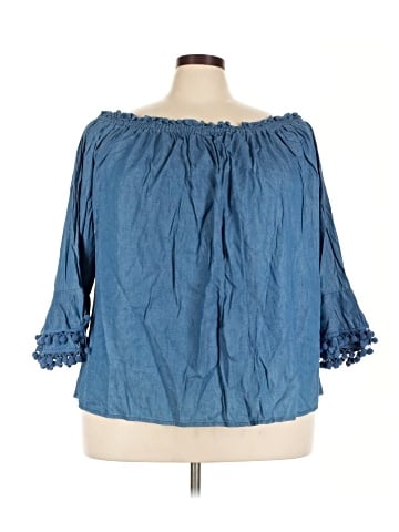 Hester & Orchard 3/4 Sleeve Blouse (view 1)