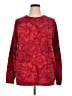 Athleta Floral Red Pullover Sweater Size XL (tall) - photo 1
