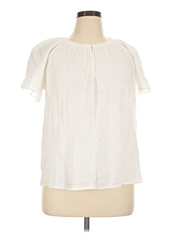 Style&Co Short Sleeve Blouse (view 1)