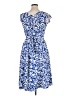 Perceptions Blue Casual Dress Size XL - photo 2