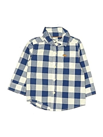 Carter's Long Sleeve Button-Down Shirt (view 1)
