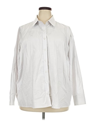 Lands' End Long Sleeve Button-Down Shirt (view 1)