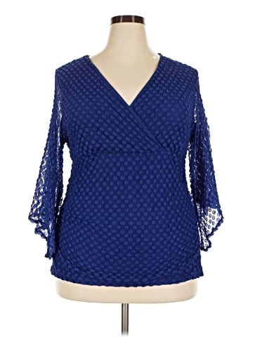 Style&Co Long Sleeve Blouse (view 1)