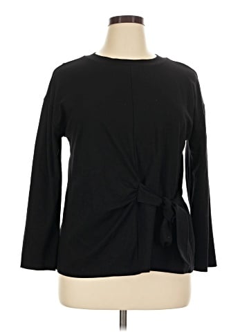 Halogen Long Sleeve Top (view 1)