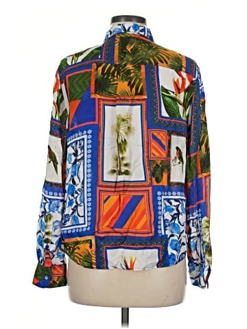 Ecru Long Sleeve Blouse (view 2)