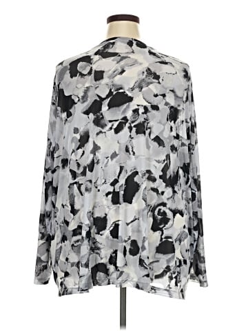 LOGO by Lori Goldstein Long Sleeve Blouse (view 2)