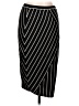 Matty M Stripes Black Formal Skirt Size L - photo 1