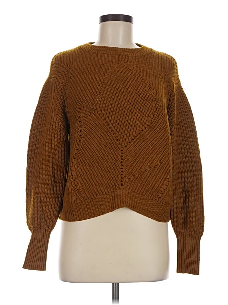 Pre-owned Wilfred Wool Sweater In Brown
