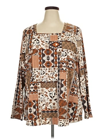 D&Co. Long Sleeve Blouse (view 1)