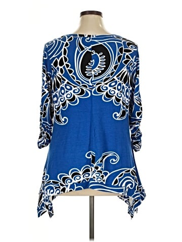 Premise Studio 3/4 Sleeve Blouse (view 2)