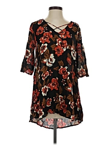 Amuse Society 3/4 Sleeve Blouse (view 1)