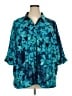 Catherines Teal 3/4 Sleeve Blouse Size 2X Petite - photo 1