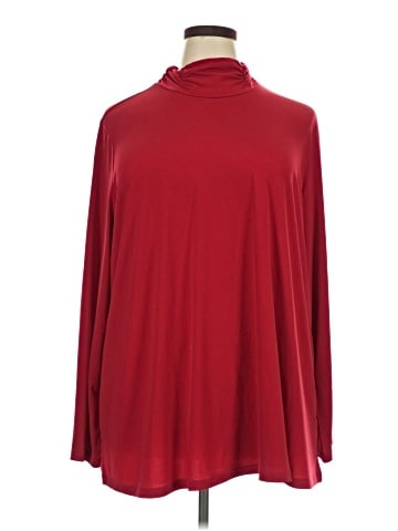 Susan Graver Long Sleeve Top (view 1)