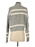 Miss Selfridge 100% Acrylic Stripes Gray Pullover Sweater Size 4 - photo 2