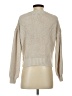 Pink Rose 100% Polyester Solid Tan Pullover Sweater Size S - photo 2