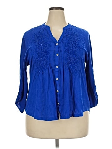 Reba 3/4 Sleeve Blouse (view 1)