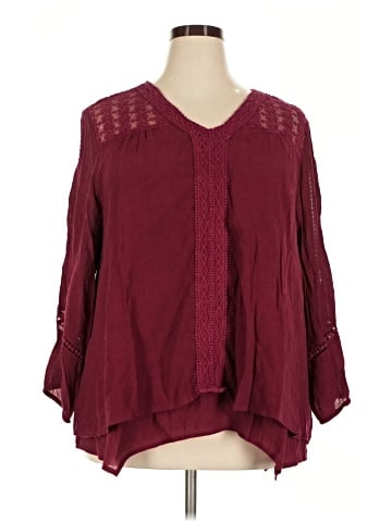 Style&Co 3/4 Sleeve Blouse (view 1)