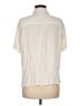 Max Studio Ivory Short Sleeve Blouse Size M - photo 2