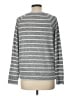 Mix by 41 Hawthorn Stripes Gray Pullover Sweater Size L - photo 2
