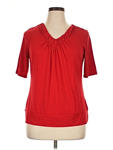 Christopher & Banks Short Sleeve T-Shirt (view 1)