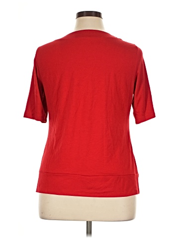 Christopher & Banks Short Sleeve T-Shirt (view 2)