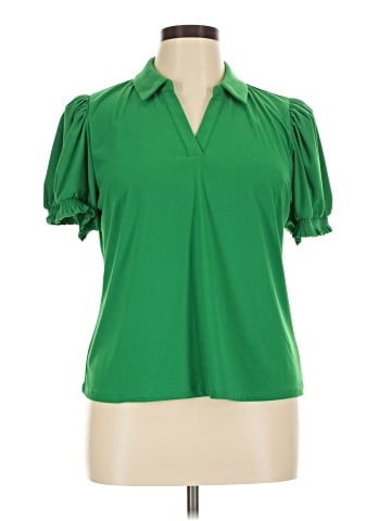 CeCe Short Sleeve Blouse (view 1)