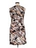 Connected Apparel Graphic Brown Cocktail Dress Size 16 - photo 2