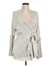 Allison Joy Silver Cardigan Size L - photo 1