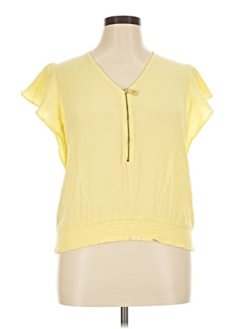 MICHAEL Michael Kors Short Sleeve Top (view 1)