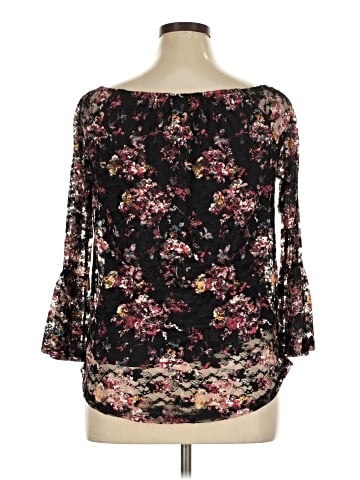 Almost Famous 3/4 Sleeve Blouse (view 2)