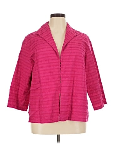 Lafayette 148 New York 3/4 Sleeve Button-Down Shirt (view 1)
