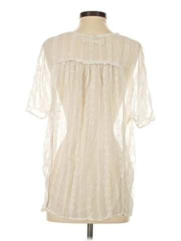 Graham & Spencer Short Sleeve Silk Top (view 2)