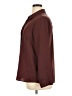 Express 100% Polyester Burgundy Long Sleeve Blouse Size XL - photo 5