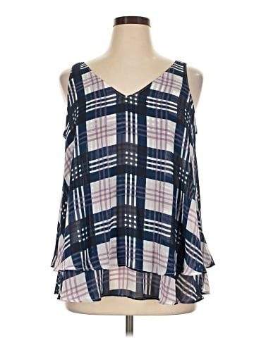 Lane Bryant Outlet Sleeveless Blouse (view 1)