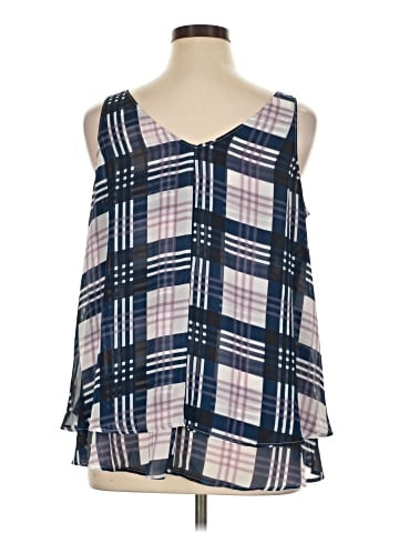Lane Bryant Outlet Sleeveless Blouse (view 2)