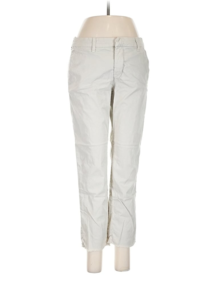 Pre-owned Frank & Eileen Khaki Pant In Ivory