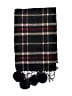 Unbranded Plaid Black Scarf One size - photo 2