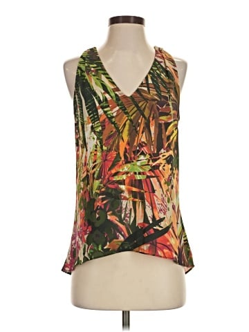 Waverly Grey Sleeveless Blouse (view 1)
