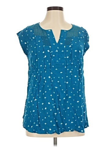 Daniel Rainn Short Sleeve Blouse (view 1)