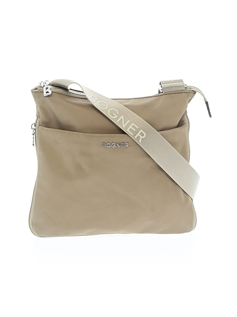 Pre-owned Bogner Crossbody Bag In Tan