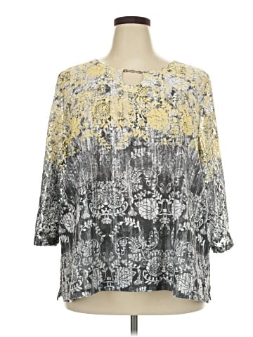 Alfred Dunner 3/4 Sleeve Blouse (view 1)