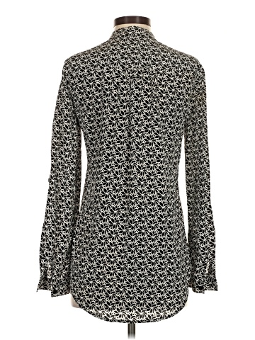 Diane von Furstenberg Long Sleeve Silk Top (view 2)